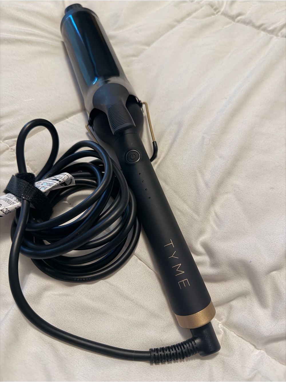 TYME Black and Gold Styling Iron